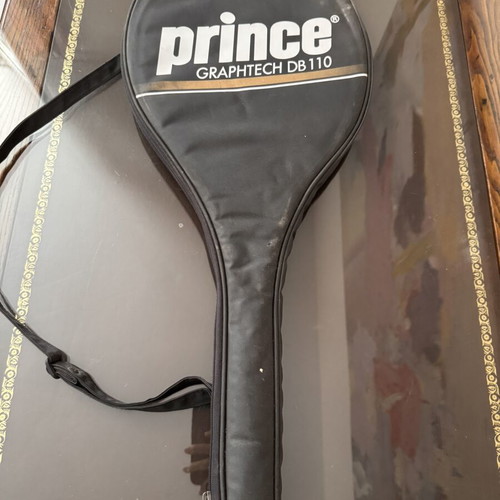 Prince Graphitech DB 110 tennis racket with case used