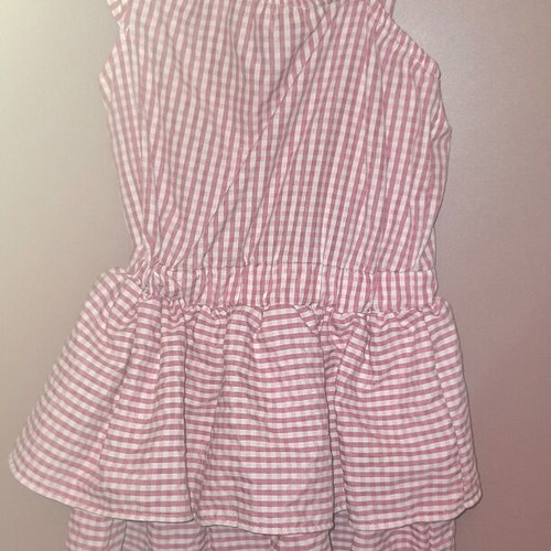 Babylon short dress for 6-year-old girl with one shoulder and strap, like new