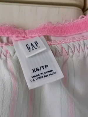 Women's Boxer Gap 100% silk XS/S