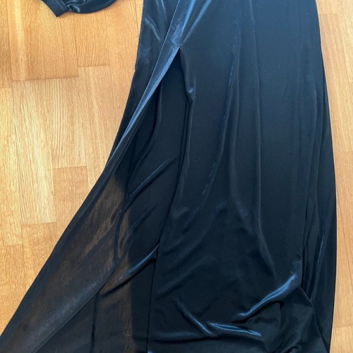 JLo long evening dress used, black, size M