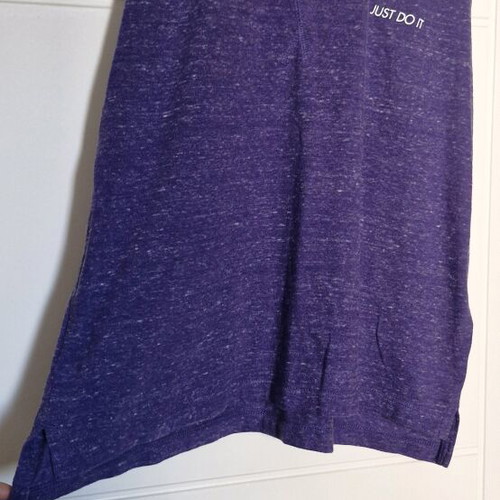 Nike purple tank top, Just Do It, size medium