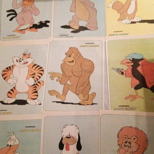 Bugs Bunny Collectible Posters used, pack of 53 from 1970s magazine