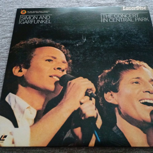 Simon & Garfunkel The Concert in Central Park Laserdisc like new, folk