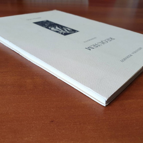 Requiem by Μπιάνκα Ρωμαίου poetry book used with dedication and signature