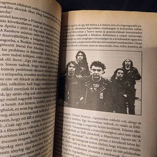 Iron Maiden Live After Death book like new