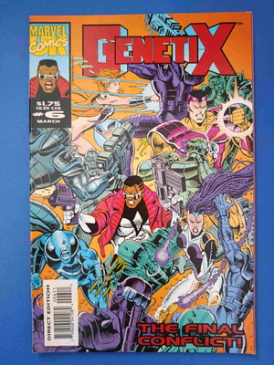 Genetix 6 comic book used, English