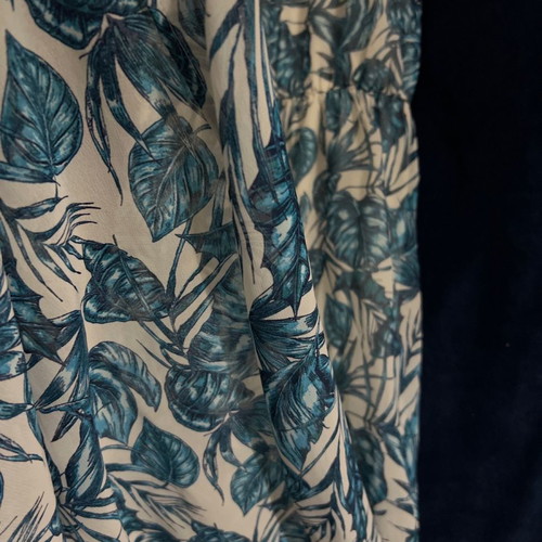 Long turquoise dress like new, size S