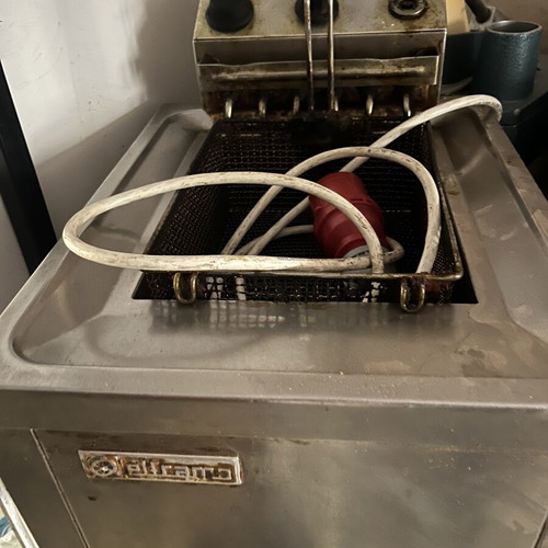 Three-phase fryer used