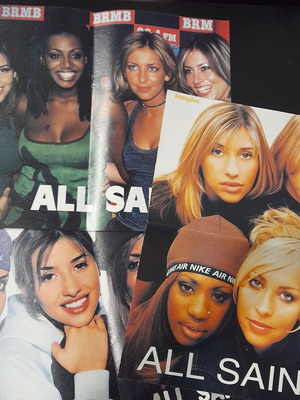 All Saints posters pack of 3, size A4