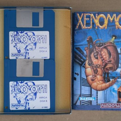 Xenomorph (Pandora) (Amiga) like new, complete in box