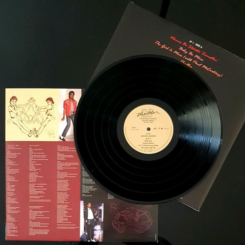 Michael Jackson Thriller 25th Anniversary Deluxe Edition double LP like new