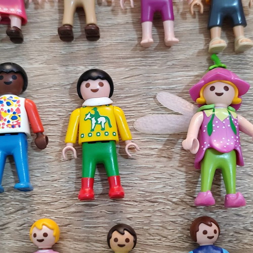 Playmobil figures used, set with fairy missing one wing