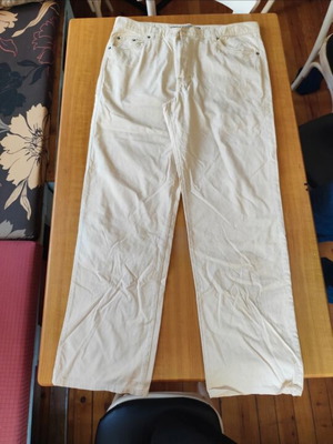 Camel vintage men's pants, beige