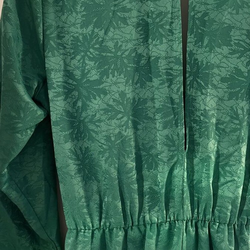 Lynne satin dress green size M (38)