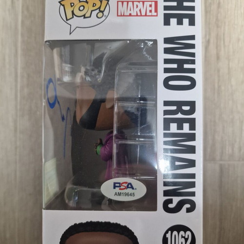 Funko Pop He Who Remains #1062 signed like new