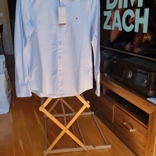 Tommy Hilfiger shirt new, blue, size XS