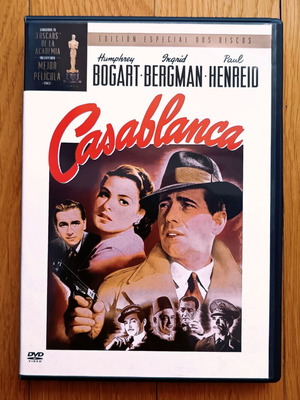 Casablanca DVD 2 δίσκων μεταχειρισμένο με ελληνικούς υπότιτλους
