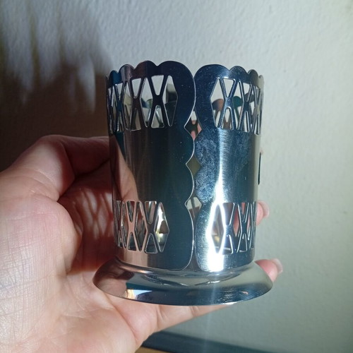 Vianox Rostfrei 18-8 vintage tea glass holders set of 6