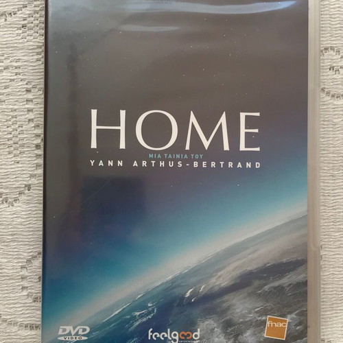 Home DVD by Yann Arthus Bertrand, new with Greek subtitles