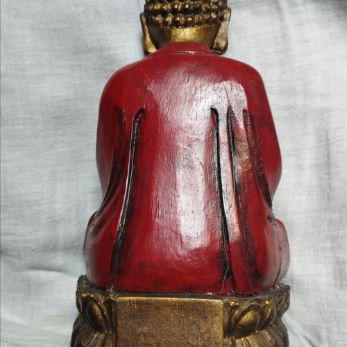 Buddha decorative statue or bookend new, resin or polyresin