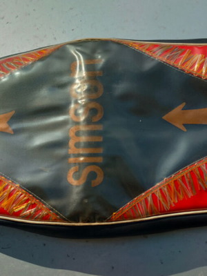 Simson motorcycle seat cover Greek made 1960 vintage like new