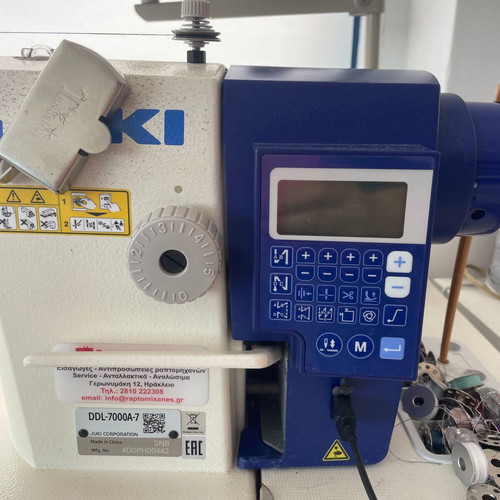 JUKI 7000 Automatic Single-Needle Sewing Machine like new with Direct Drive motor