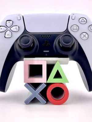 PS5 controller stand new, gaming stand with PlayStation design