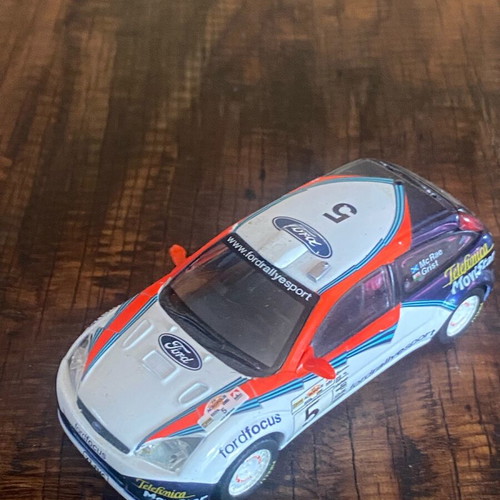 Ford Focus RS WRC toy car like new
