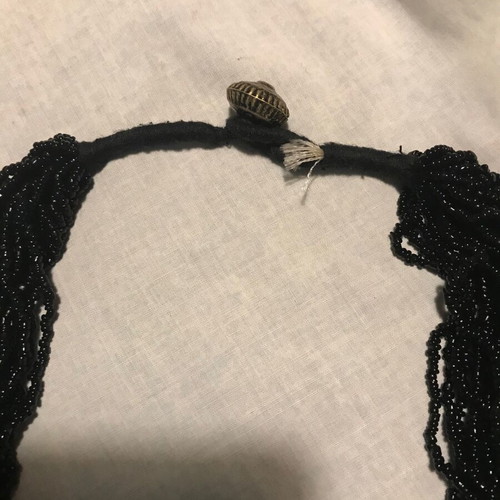 Necklace from Nepal like new, nomadic style, black and turquoise