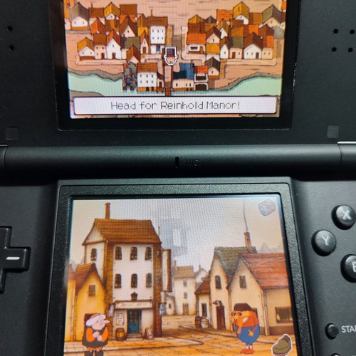 Professor Layton And The Curious Village Nintendo DS used game