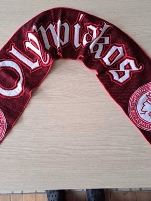 Olympiakos Scarf like new, official replica