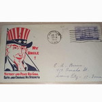 Usa envelope for World War II 1944 used