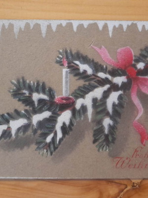 Vintage card postal Bulgarian used, mailed