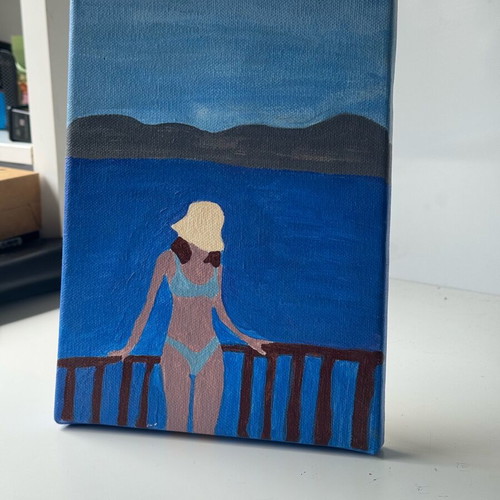 Illustration art handmade like new