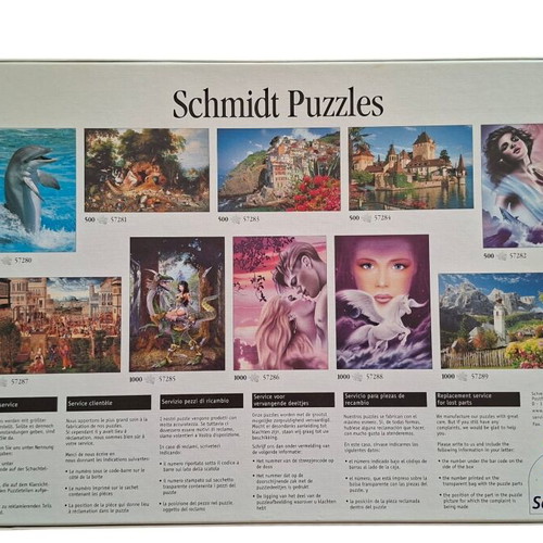 Schmidt Puzzle 2000 pieces Taj Mahal like new