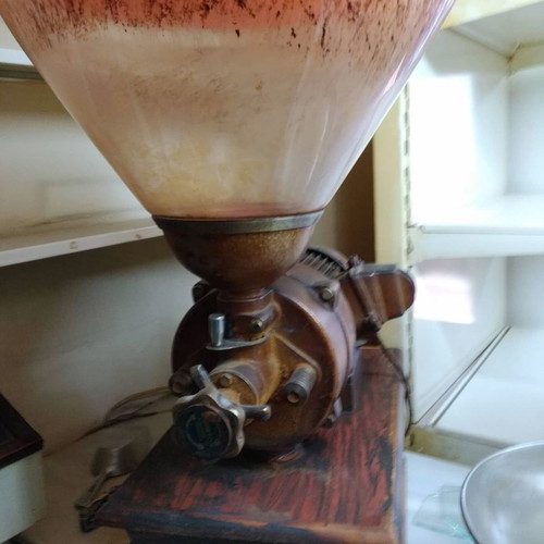 Professional coffee grinder used for coffee shop