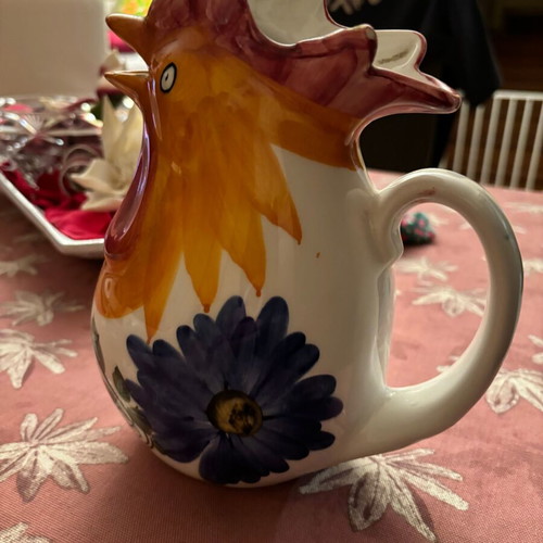 Antique jug like new, vintage, 22 cm height