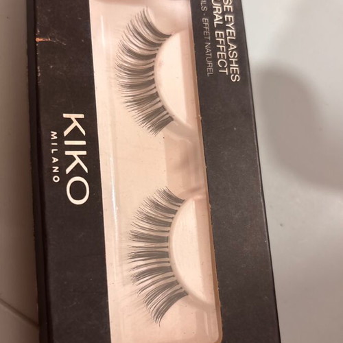 Kiko Milano false eyelashes set of 2 new