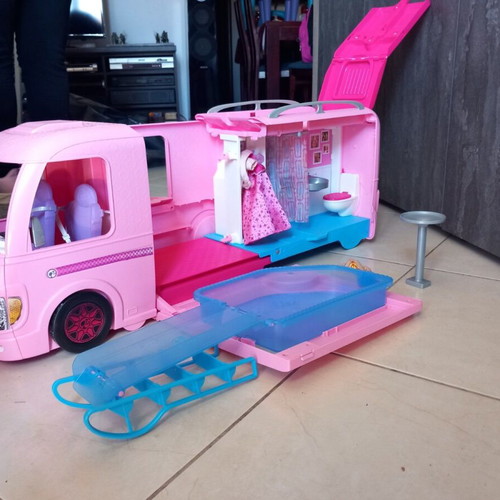 Barbie camper van like new