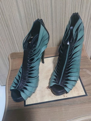 Tsakiris Mallas ankle boots used, multicolor, size 38