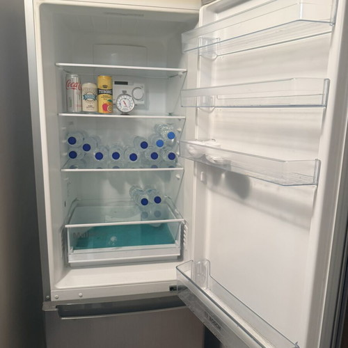 Bosch NoFrost refrigerator freezer, inox