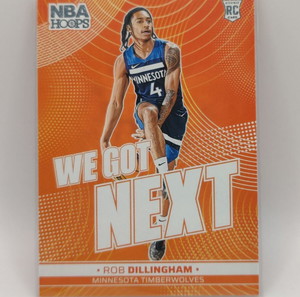 2024-25 Panini NBA Hoops Basketball Rob Dillingham RC We Got Next #5