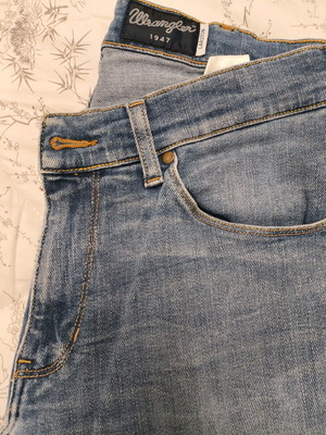 Wrangler blue denim pants w30 L32 like new