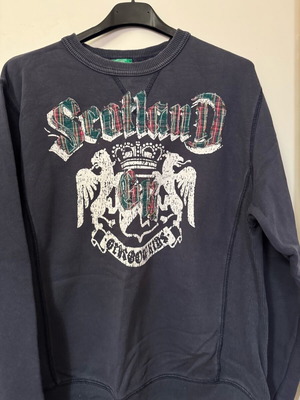 Benetton shirt gray like new size 134 cm for 12 years old