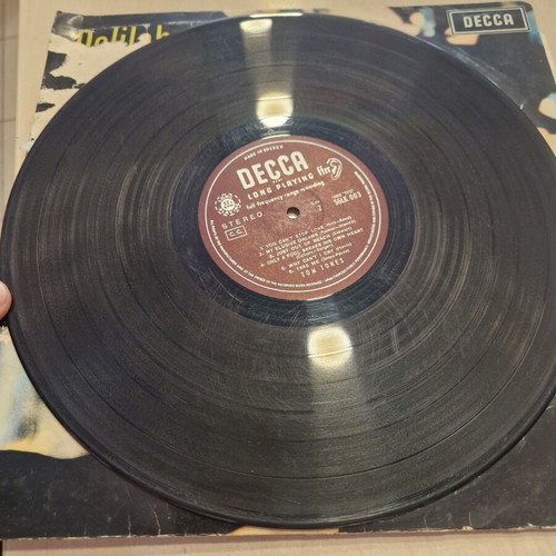 Tom Jones Delilah vinyl LP used, 1968 Decca album