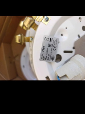 Ceiling lights, new, 40cm and 30cm diameter plafoniere