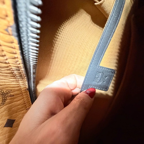 Mcm backpack shoulder bag like new, black and brown