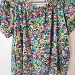 H&M multicolor blouse large like new