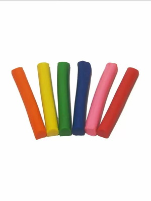 Modeling clay 12 colors 200gr new