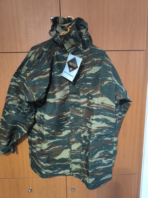 GORETEX Siamidis ελληνικός στρατός μεγάλο τακτικό μπουφάν καινούργιο με ετικέτες
